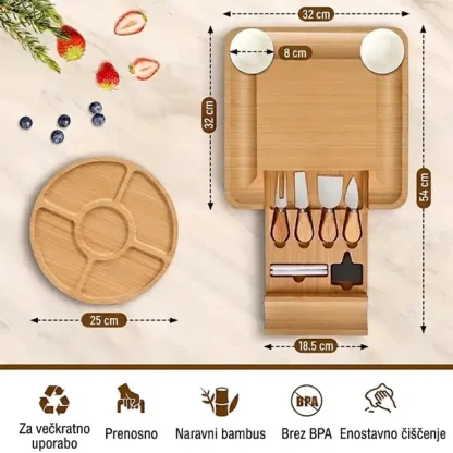 Plattera™ servirni set za narezke-middle