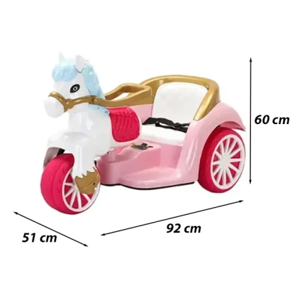 RoyalRide™ otroška električna konjska kočija-middle