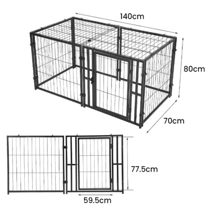 PawFort™ večnamenski zaboj za pse-middle