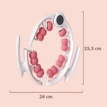 360° nastavljiv masažni valj za telo RolloSphere™-middle